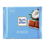 Ritter Sport Chocolate with Coconut and Milk Filling 100g - image-0